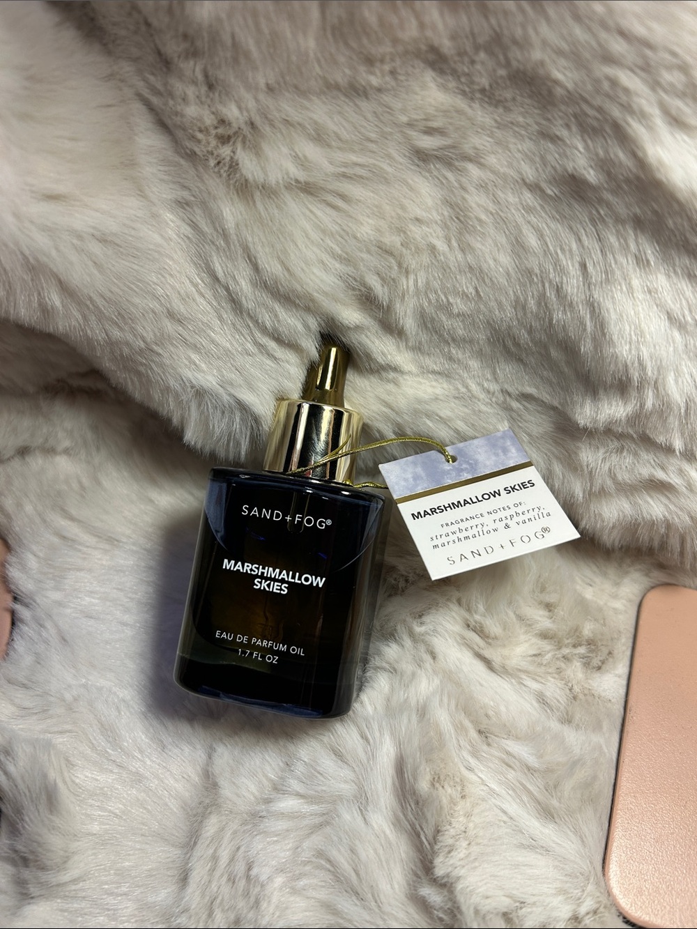 NWT Sand + Fog Marshmallow Skies Eau De Parfum Oil Dropper 1.7 oz - Picture 2 of 7